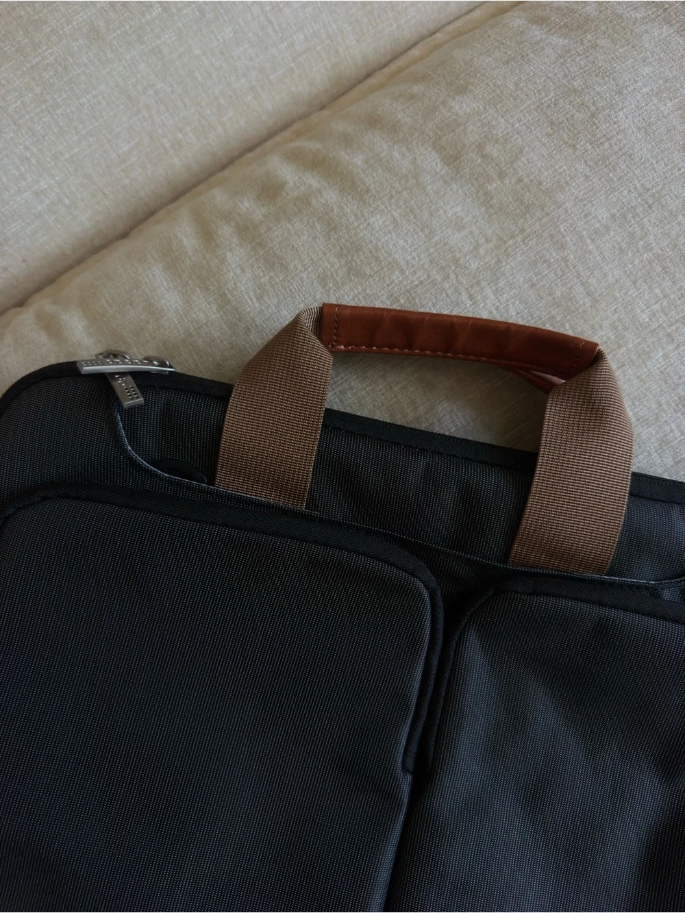 Lacdo Grey Laptop Bag